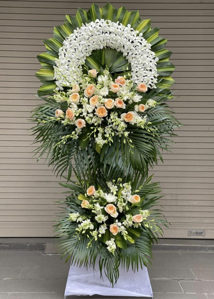 kệ hoa viếng Bảo Lộc