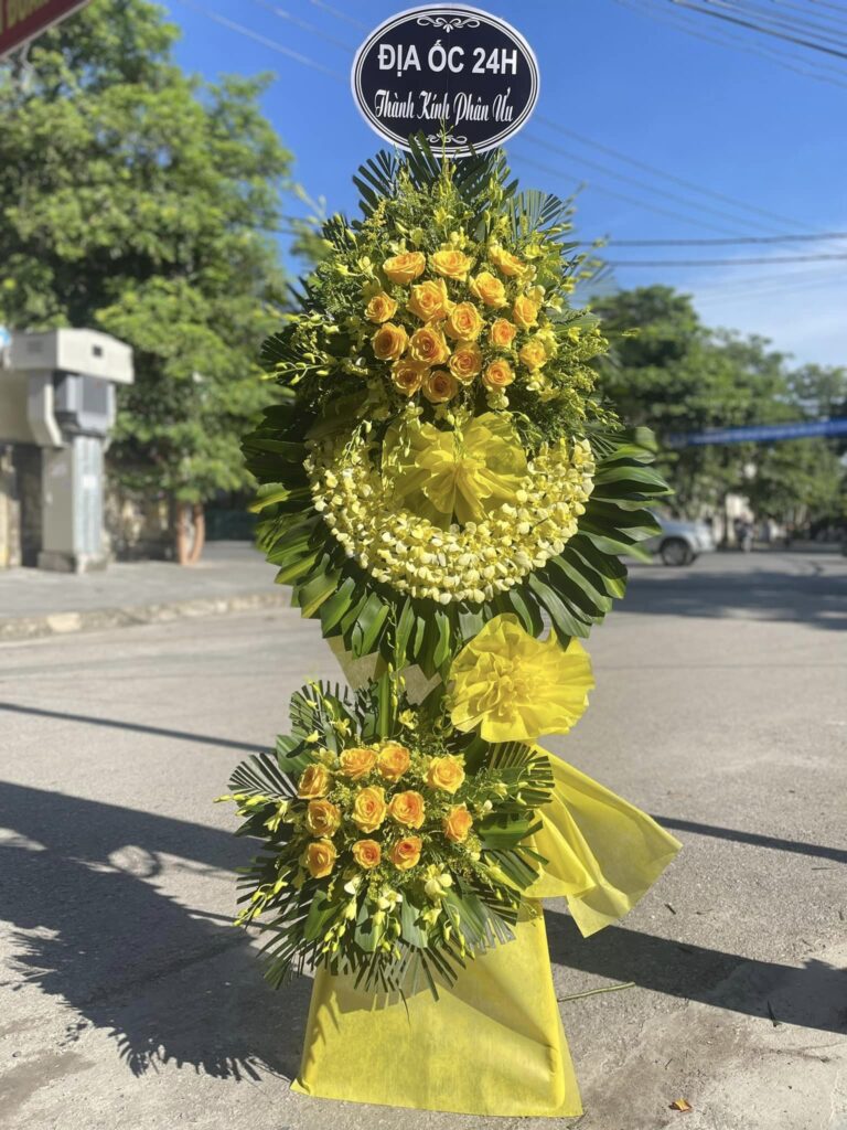 kệ hoa khai trương tại Thanh Trì