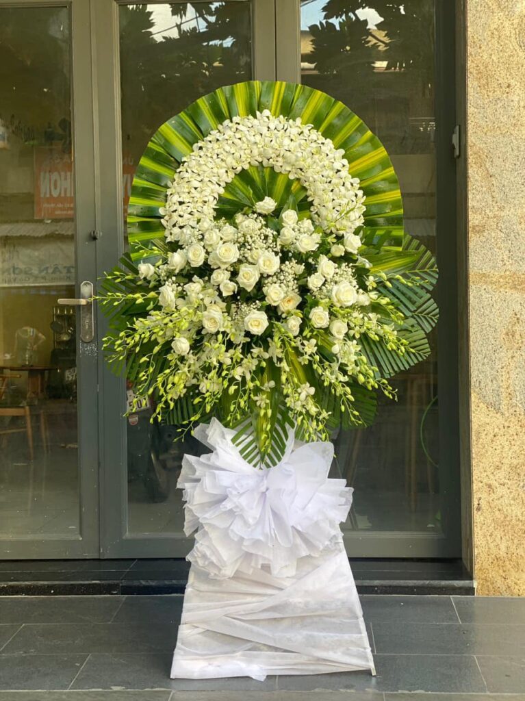 hoa viếng tại Vĩnh Long