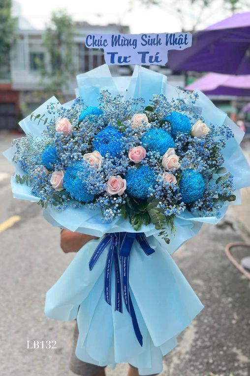 Bó hoa đẹp tại Shop Hoa Huyện Xuân Lộc