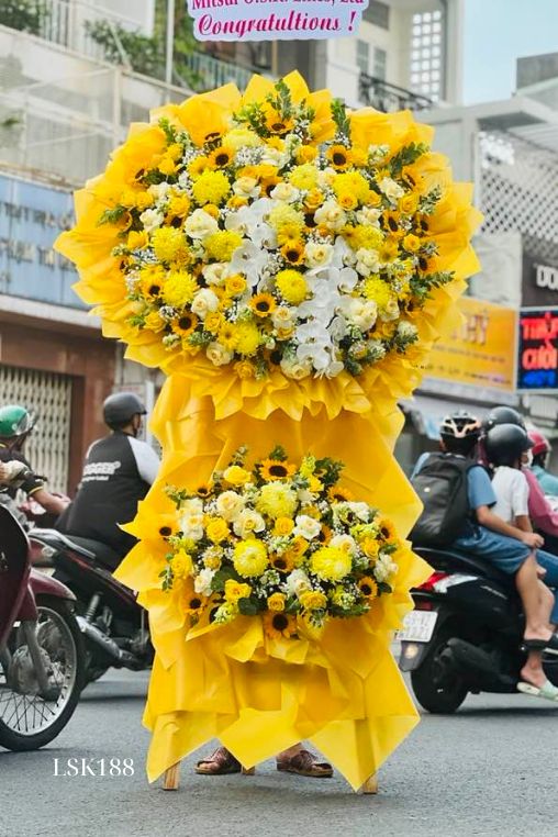 Hoa khai trương sang trọng tại Huyện Xuân Lộc